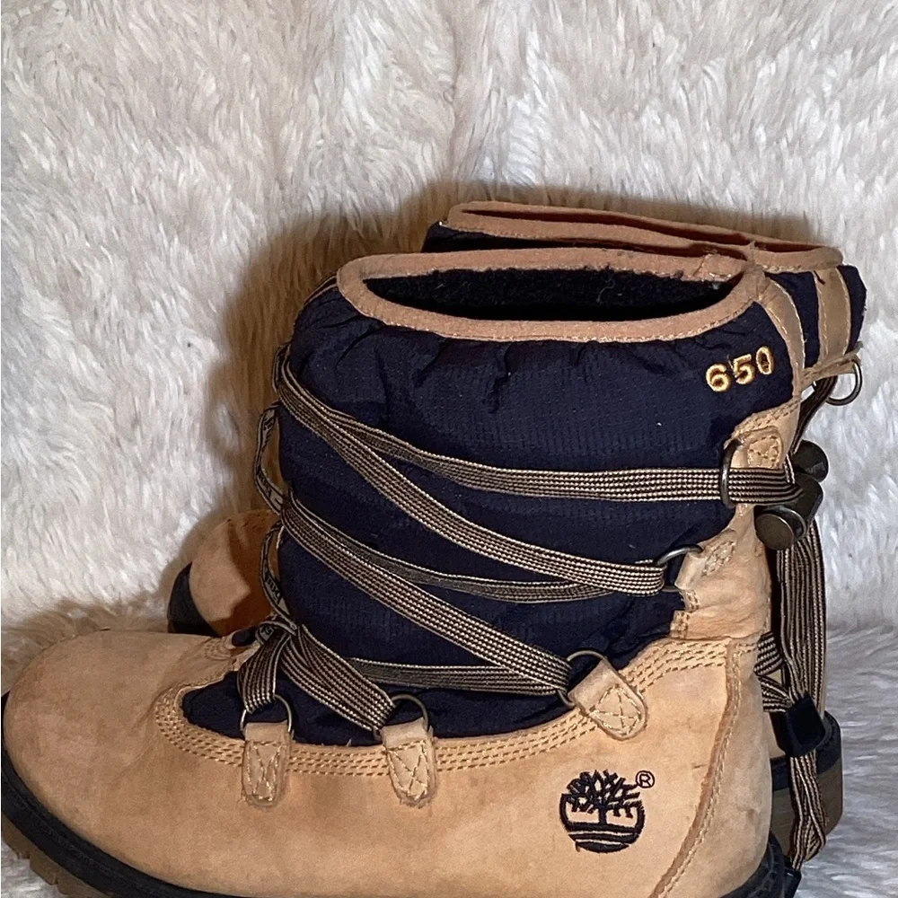 Timberland 650 boys lined winter boots size 3.5